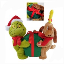 Dr Seuss The Grinch And Max Animated Musical Plush