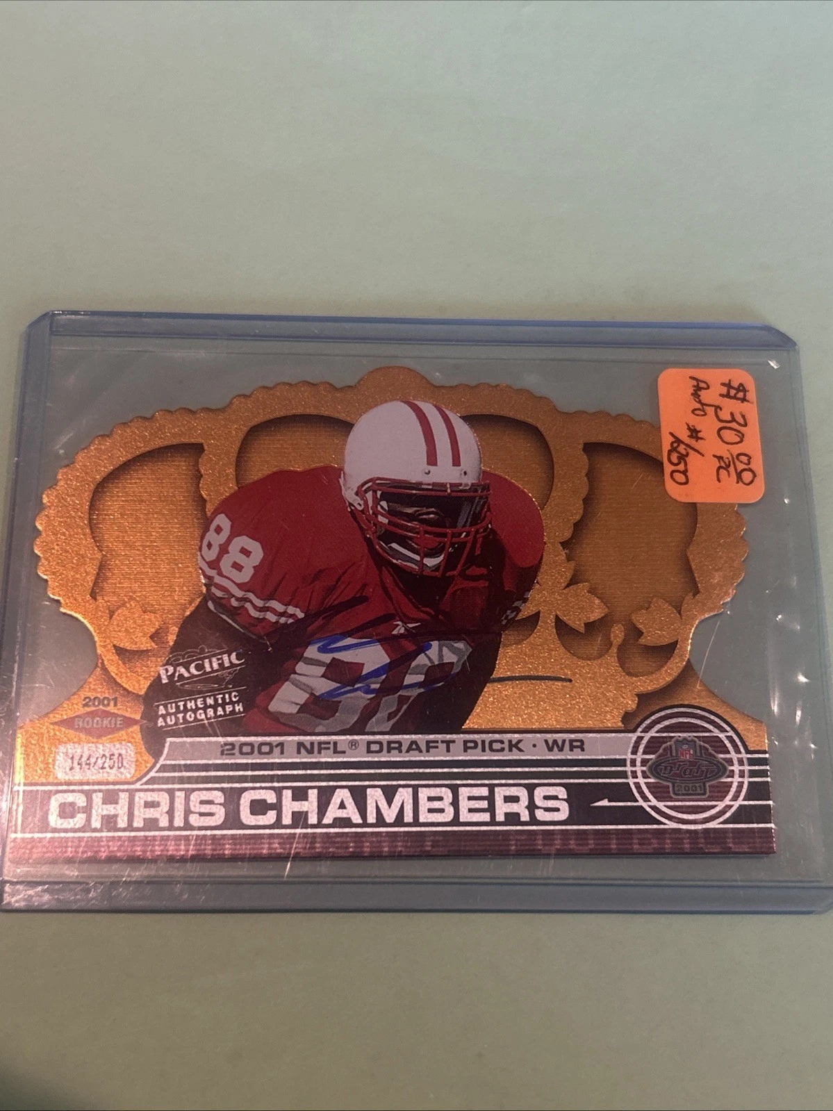 Chris Chambers Pacific Crown Royale #147 Autograph