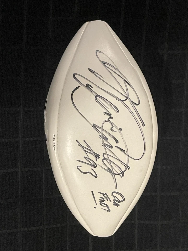 Kevin Carter #93 Autógrafo Firmado NFL Wilson Motorola Fútbol Titanes Gators JSA Foto 3 de 4