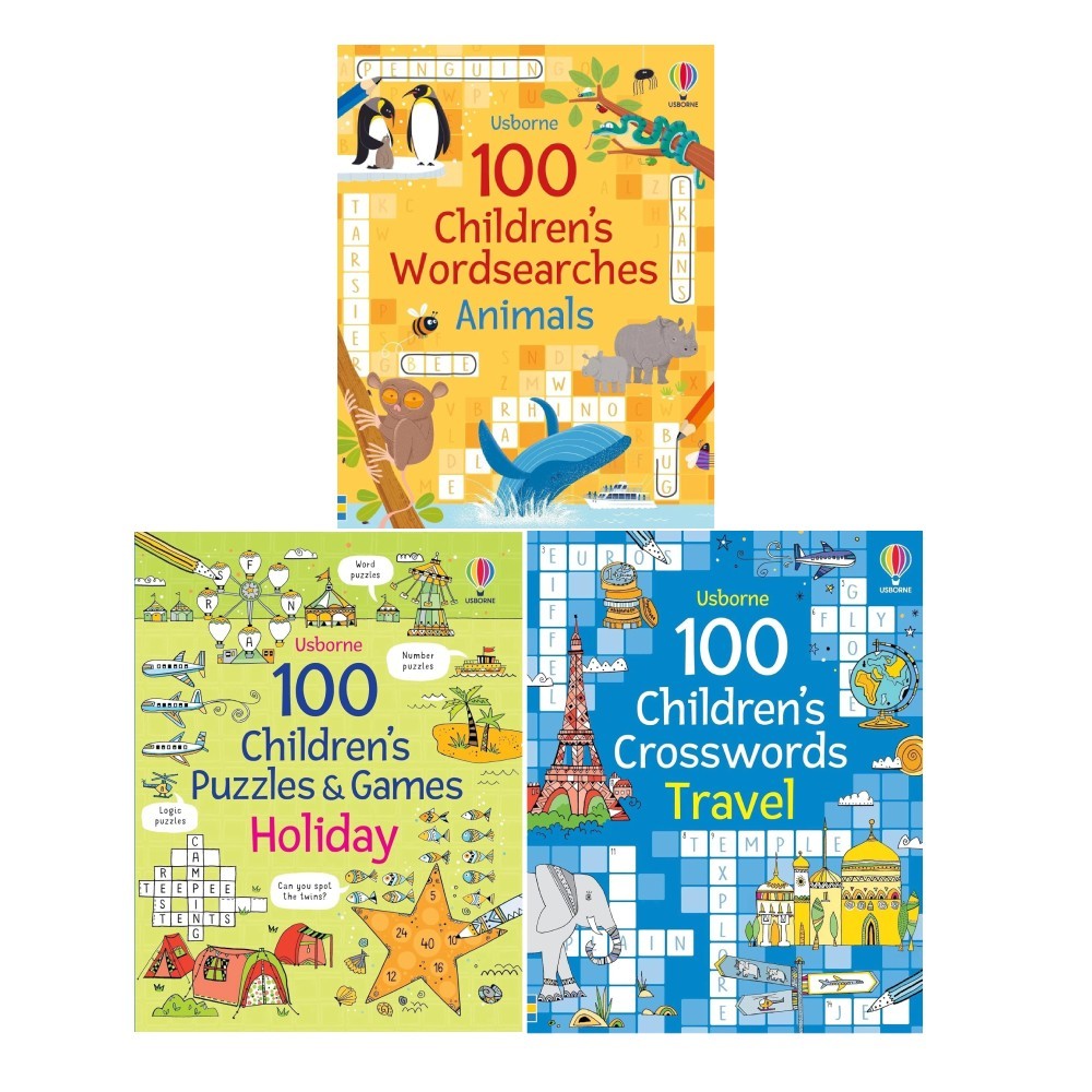 Phillip Clarke Collection 3 Books Set 100 Children's Wordsearches Animals, - Image 3