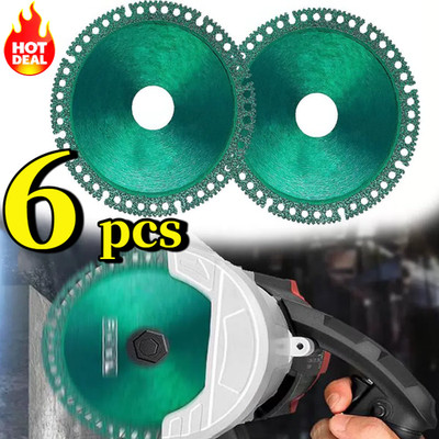 6 PCS 100mm Indestructible Disc for Grinder Indestructible Disc Cut Everything-