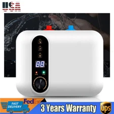 Electric Hot Water Heater 110V Compact Mini-Tank Storage,Rv Small Output 10L