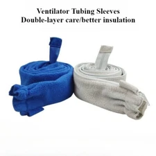 1PC CPAP Tube Hose Cover Double-layer Care Better Insulation Full Length Zipper