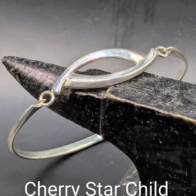 Kit Heath opening tension opening bangle in Sterling 925 silver bracelet KH-99