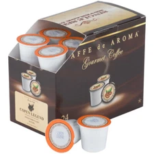 Caffe de Aroma Copen Legend Coffee Single Serve Cups (select quantity  below)