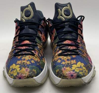 Nike ID 2016 KD Kevin Durant Floral Print US Size 17 818303  display picture 2