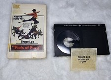 Bruce Lee Fists of Fury Betamax Movie 1977 NOT VHS
