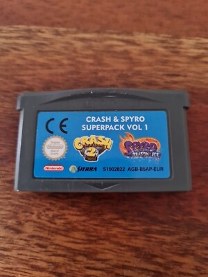 Crash Und Spyro Super Pack Volume 1 Nintendo Game Boy Advance GBA   Versand
