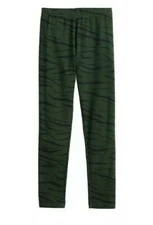 "So" Brand ~ Girl's Size Large (10/12) Leggings ~ Zebra Pattern ~ Cotton/Spandex