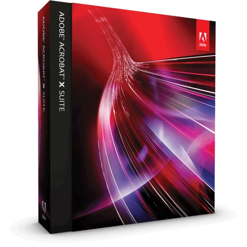 Adobe Acrobat X Suite P/N: 65086611