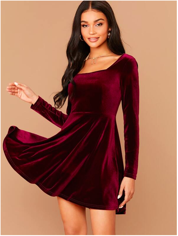strapless open back dress Long Burgundy Evening Dresses with Straps Lace Top sexy Slit Party For –  Siaoryne