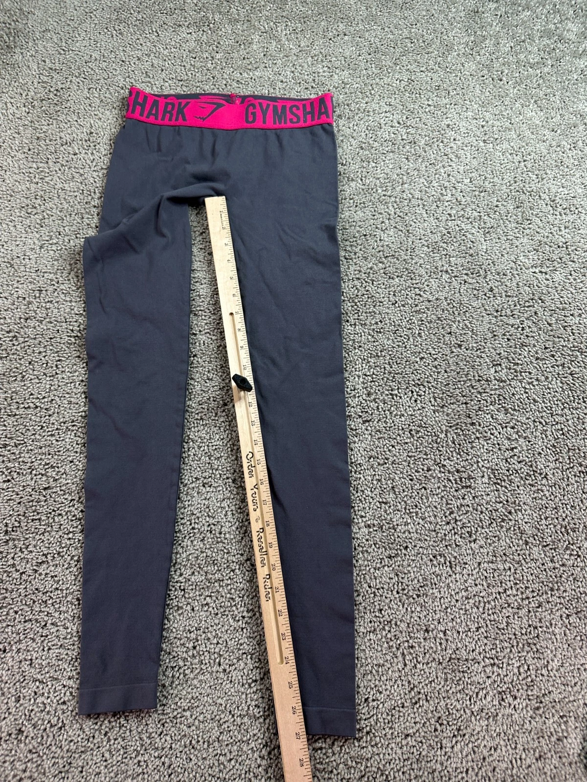 gymshark fit seamless slate pink ladies read leggings