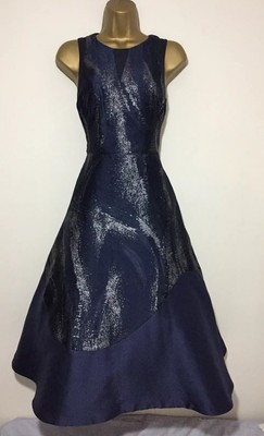 coast black and silver dress