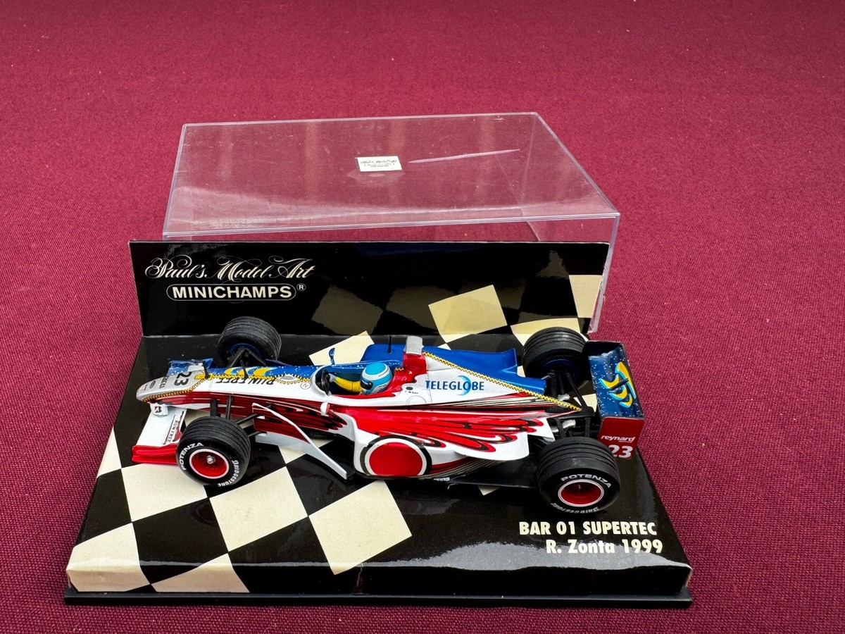 ミニカー MINICHAMPS BAR 01 SUPERTEC TESTCAR 1999 MINICHAMPS No 430990023 Bar 01 Supertec R. Zonta 1999 in Original