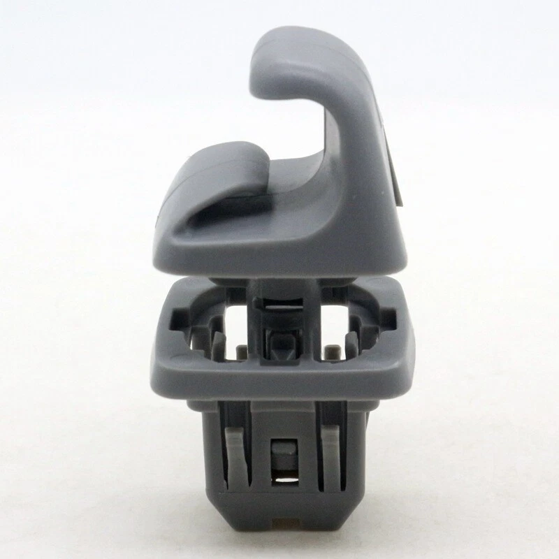 遮阳板夹支架 74348-33040-B0 灰色 适用于丰田 Highlander Camry Scion iQ — 第 2/4 张图片