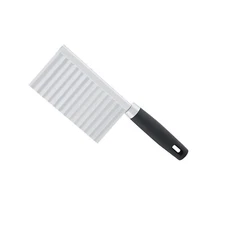 Crinkle Cutter Stainless Steel Potato Wavy Slicer French Fry Knife Kitchen Tools