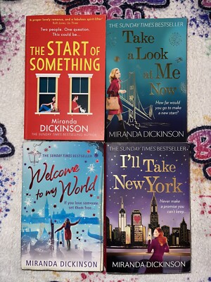 Miranda Dickinson Book Bundle X 4 Romance, Drama, Love, Womens Fiction, (9)