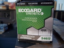 Engine Oil Filter-GAS, Natural Ecogard S4612