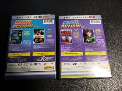 MOVIES PACKED WITH ACTION: 4 FEATURE FILMS (DVD 2006 2-Disc