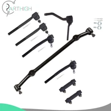 8x Front Idler Arm Tie Rod End Link Center Link For 1988 1989-1990 Buick LeSabre
