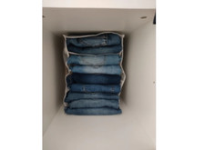 Storage Box Closet Wardrobe Compartment Drawer Jeans Socks Separation Organizers
