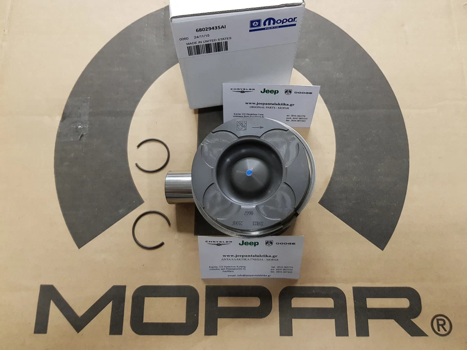 New OEM Mopar Piston with Rings STD - Jeep Wrangler JK 2.8CRD 2007-2010 - Image 2 of 3