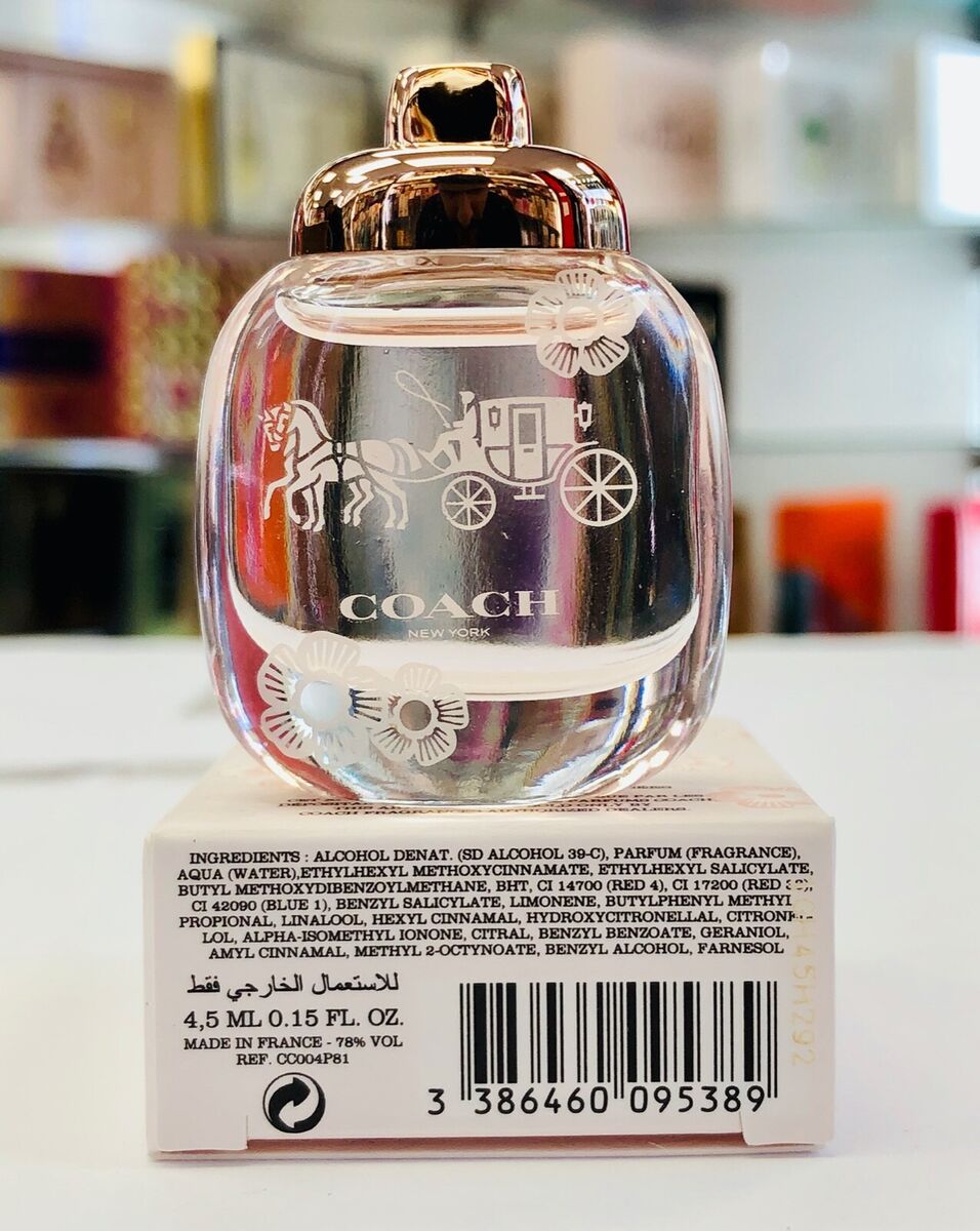 Coach New York Floral Eau De Parfum Mini Splash For Women Coach New York Floral Eau De Parfum Mini Splash For Women
