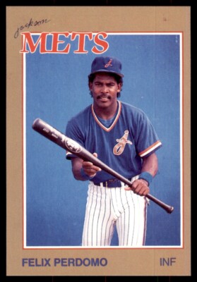 1988 Grand Slam Felix Perdomo A Baseball Card #24
