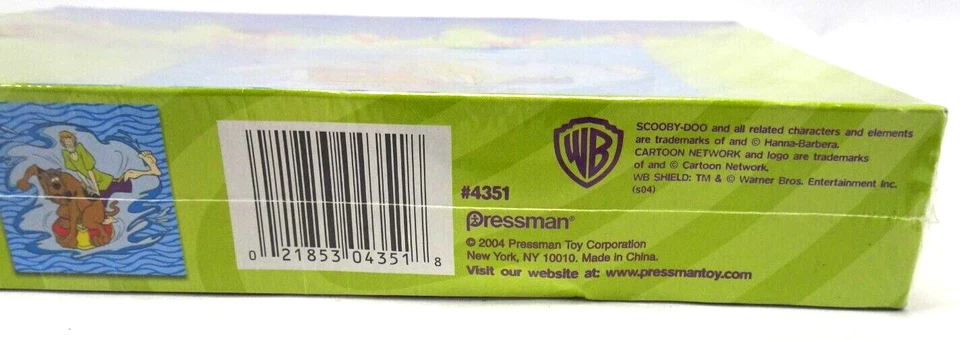 Scooby-Doo Shaggy 100 Piece Puzzle 2004 Cartoon Network FACTORY SEALED BOX - Image 3 of 4