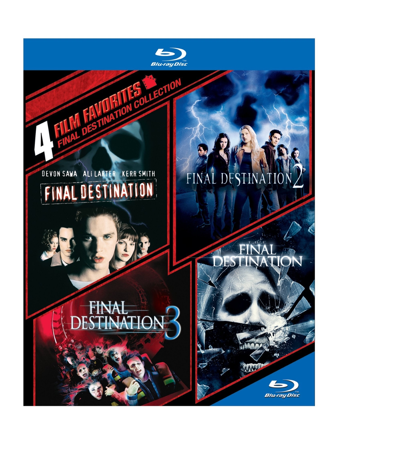 4 Film Favorites: Final Destination Collection (Blu-ray) Various