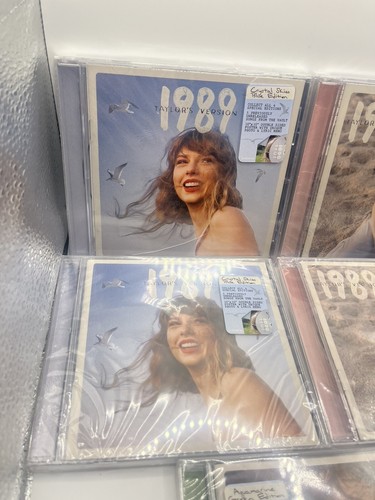 TAYLOR SWIFT 1989 Taylor's Version 5 Set NEW (CRACKED CASES) in cases - Imagen 2 de 6