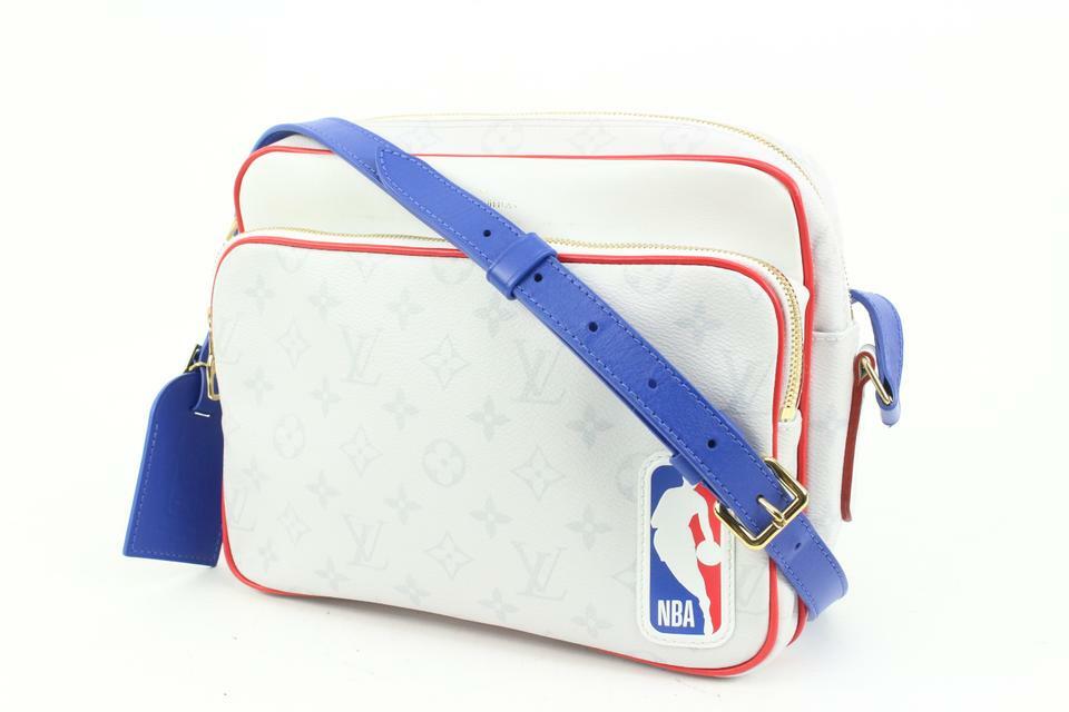 Louis Vuitton LV x NBA White Monogram Antartica Nile