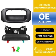 Tailgate Latch Handle & Bezel for Chevrolet Silverado 1500 GMC Sierra 1500 99-06