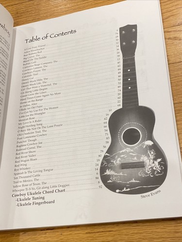 Ukulele for Cowboys 40 Popular Cowboy Songs Sheet Music PB by Ron Middlebrook - Picture 4 of 6