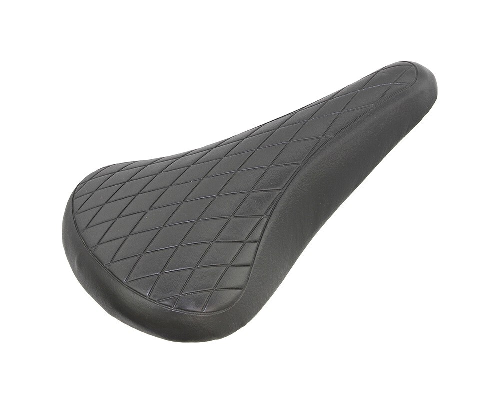 ALTA Bicycle Vinyl Saddle Diamond BMX Style Fixie Bike 10 Speed Road Seat Black