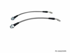 P2M Stainless Steel Braided Rear Z32 Conversion Brake Lines Set Silvia 240sx New