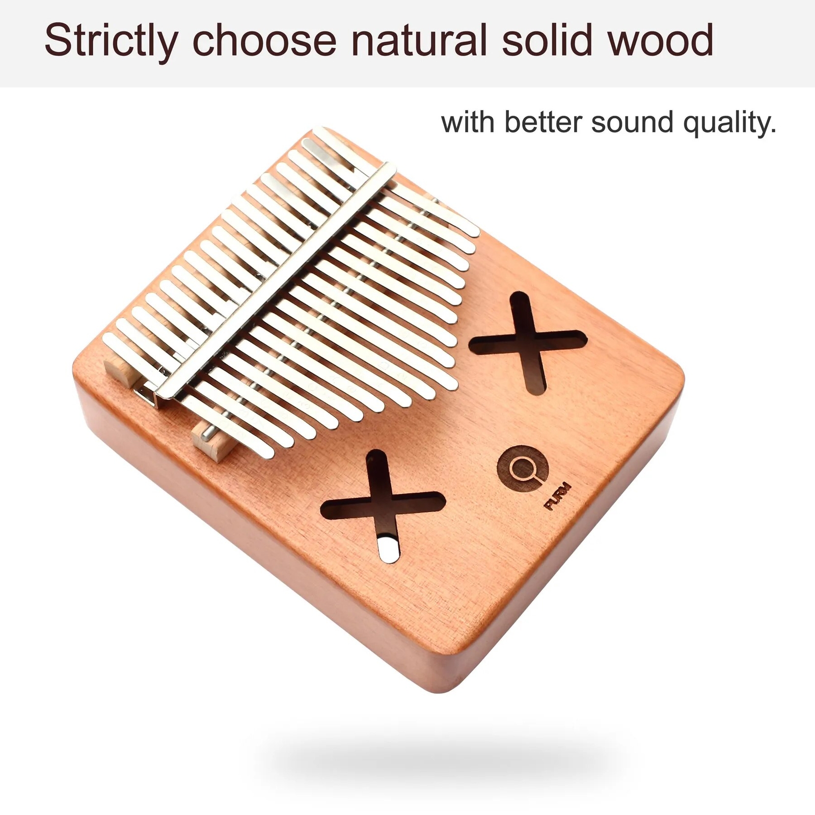 100% New Professional Caliber Funny 17 Kalimba Walnut Children's Kalimba