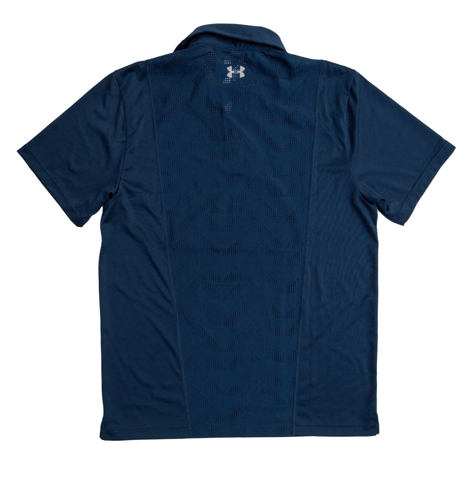 Under Armour Active Heatgear Navy Polo Shirt Size L eBay