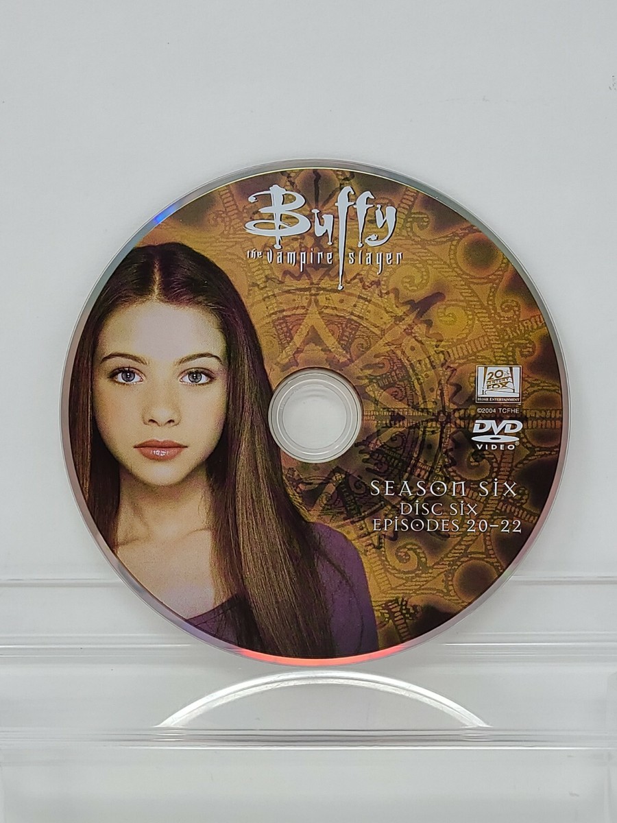 Buffy The Vampire Slayer (DVD) Sixth Season 6 Replacement Disc 6