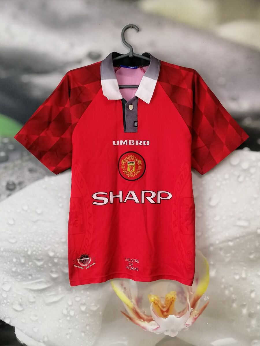 Manchester United MU 1996 - 1998 vintage home football shirt