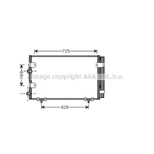 Kondensator Klimaanlage für Toyota Previa MCR3_ ACR3_ CLR3_