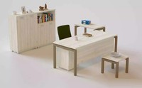 BüRomöBel Schreibtisch Kommode Konsolentisch Couchtisch 2X Aktenschrank
