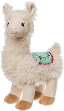 Fuzzy Sherpa-Like Stuffed Animal Soft Toy, Lily Llama, 10-Inches