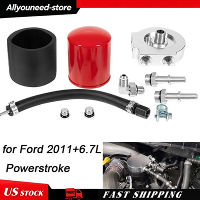 #ad #ad Fuel Filter Conversion Kit 121003 For 2011 2025 Ford 6.7L Powerstroke Diesel US $59.59