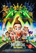 2001 Poster Print "Jimmy Neutron: Boy Genius" Debi Derryberry Megan Cavanagh
