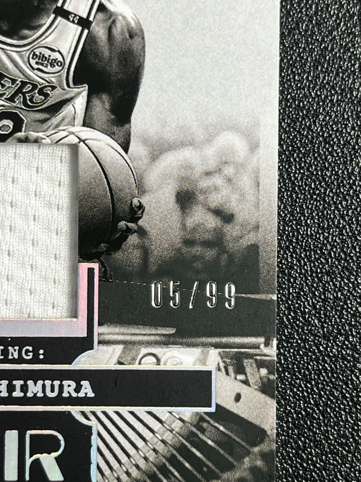 2024-25 Panini Noir Basketball Rui Hachimura Screenplay Jerseys 05/99 BJJH - Image 3 of 4