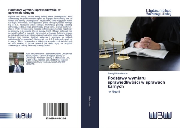 Adeniyi Olatunbosun | Podstawy Wymiaru Sprawiedliwo¿Ci W Sprawach Karnych | Buch-image