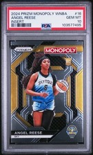 2024 PANINI PRIZM MONOPOLY WNBA INSERT #16 ANGEL REESE ROOKIE RC PSA 10