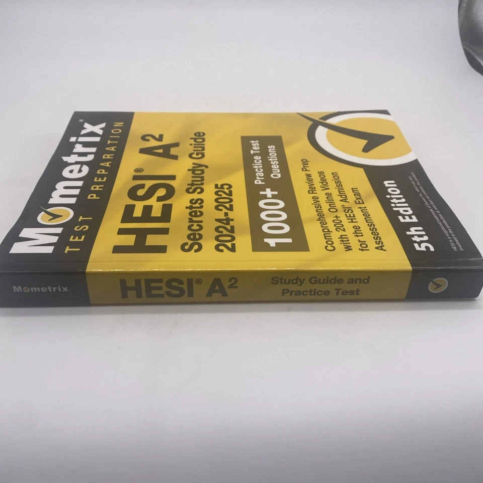 HESI A2 Secrets Study Guide 5th Edition 2024-2025 Paperback - Image 3 of 4