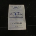 Nuneaton v Hastings Southern Lge 1959/60